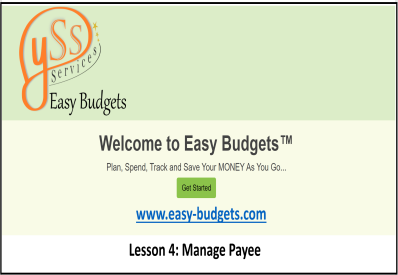Manage Payee